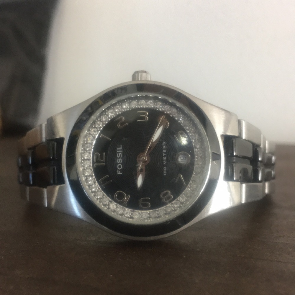 Fossil Watch. Vintage Blue. Used!!!